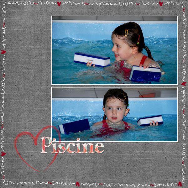 Lucie  la piscine