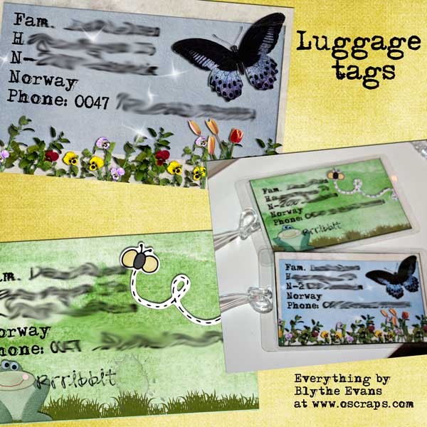 Luggage tags