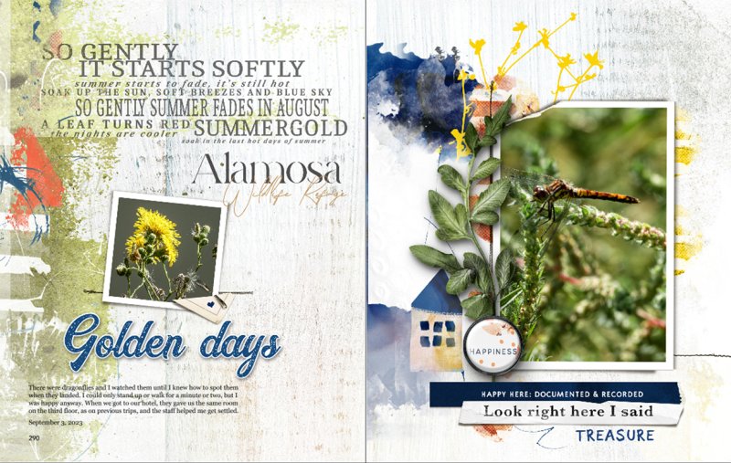 LynnG Featured Product Challenge: Golden Days