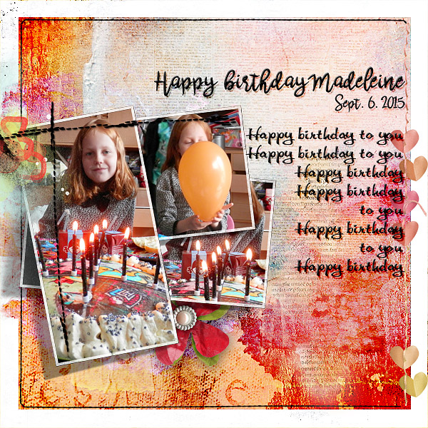 Madeleine 8 yrs