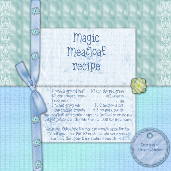 Magic Meatloaf recipe