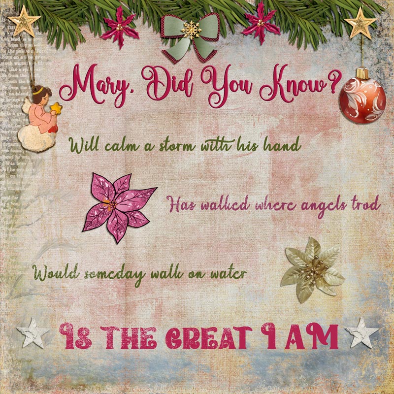 Mary Did You Know - Day 6