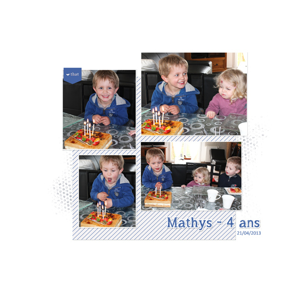 Mathys - 4 ans