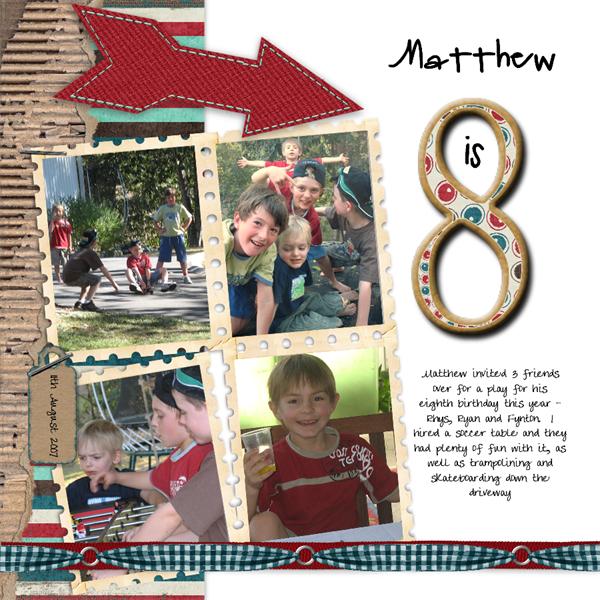Matthew is 8