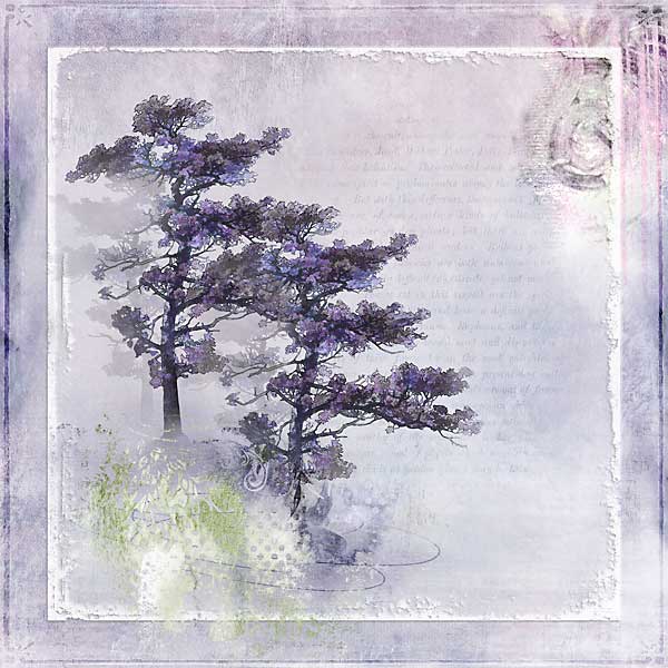 Mauve-lous Trees