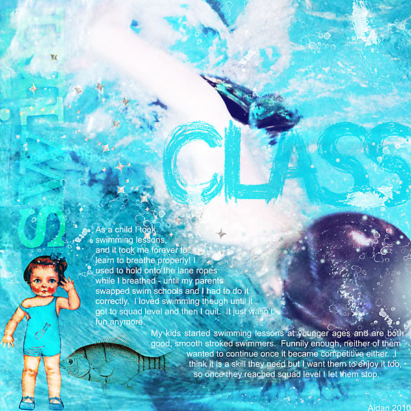 May 2014 Monthly chlg 4: Journalling: Swim class