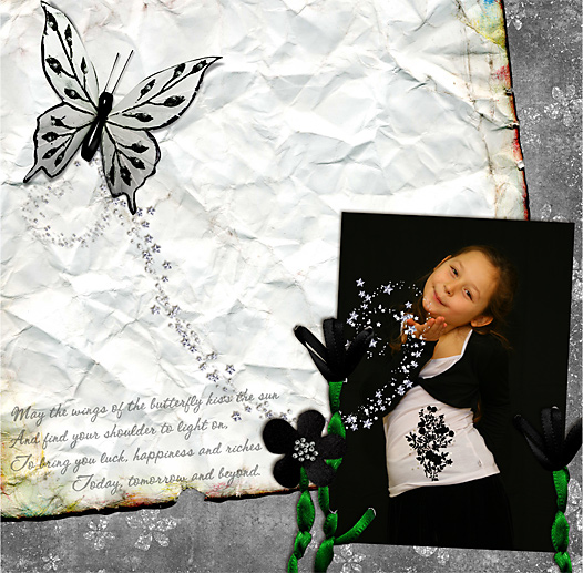 may the wings of the butterfly...
