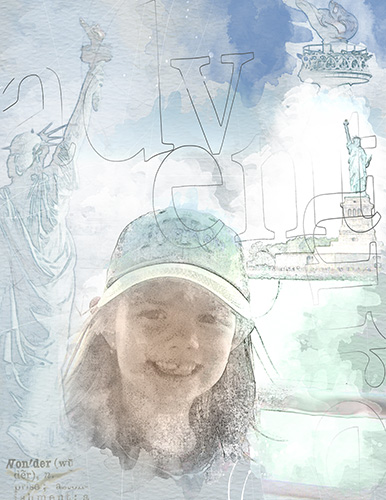 Melaina Loves Loves Lady Liberty