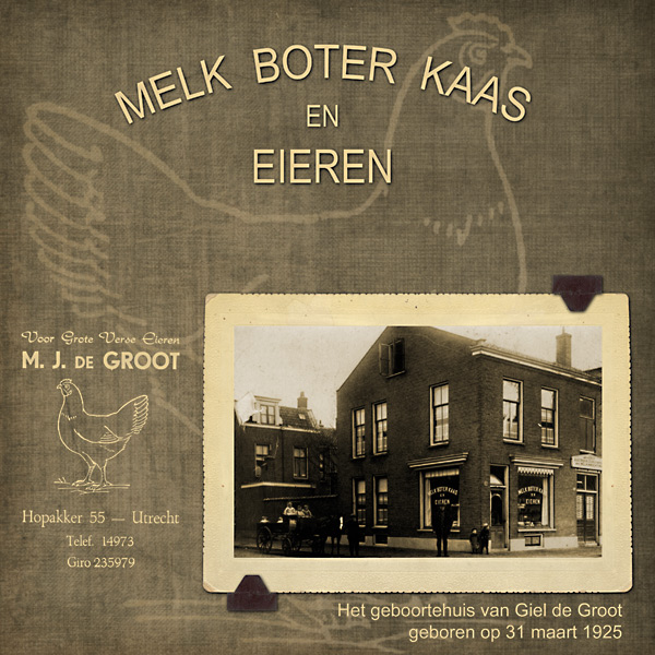 Melk Boter Kaas en Eieren