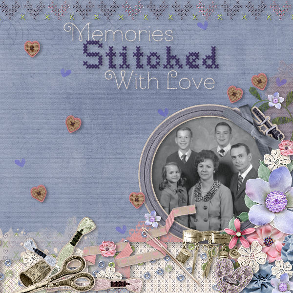 Memories Stitched with Love by Lana 2015