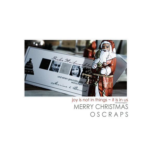 Merry Christmas Oscraps