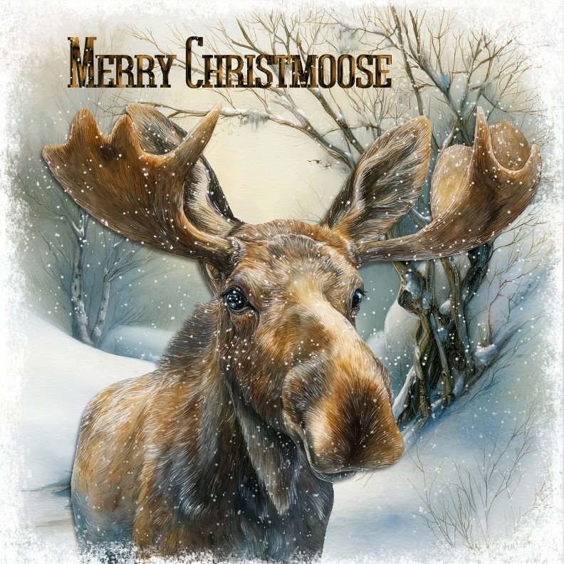 Merry Christmoose!