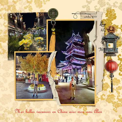 Mes belles vacances en Chine avec mon ami Alex Octobre 2025