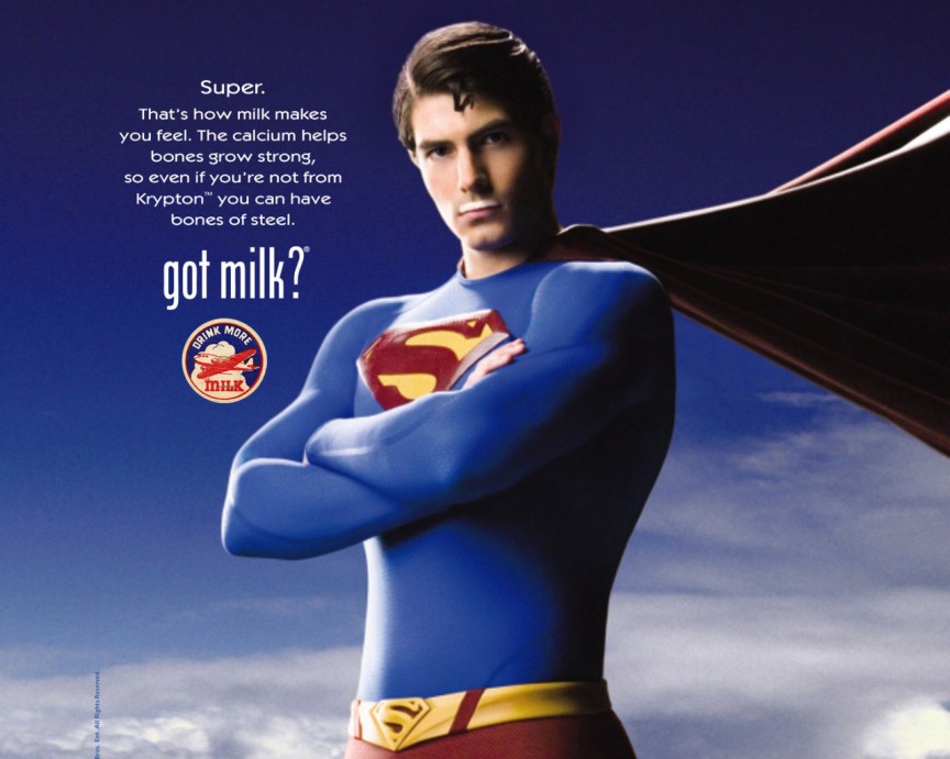 Milk superman
