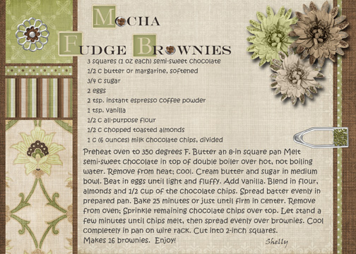 Mocha Fudge Brownies