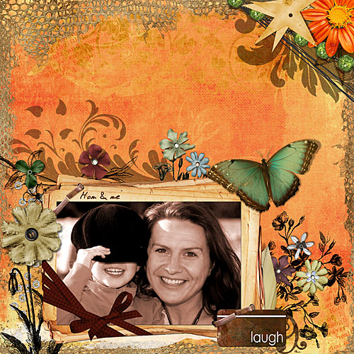 Mom & me....