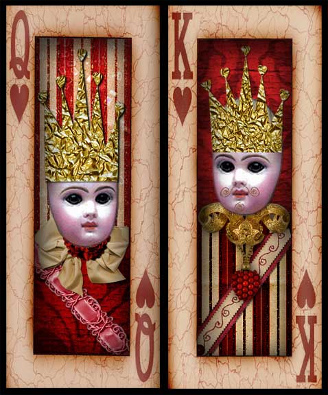 Moo Card: King & Queen of Hearts