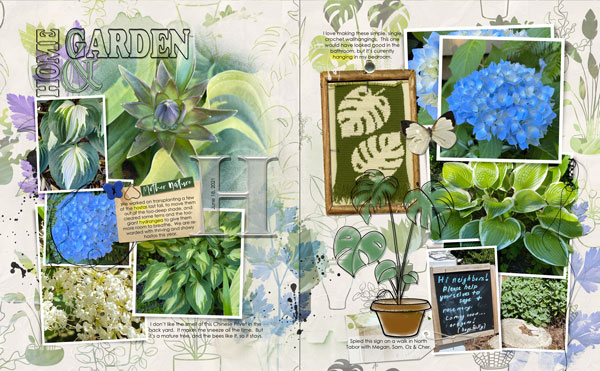 MultiFoto Template Album 2 Home & Garden Report