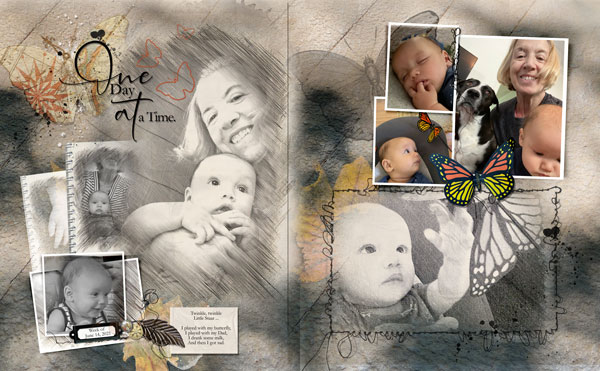 MultiFoto Template Album 2, Oz's Week