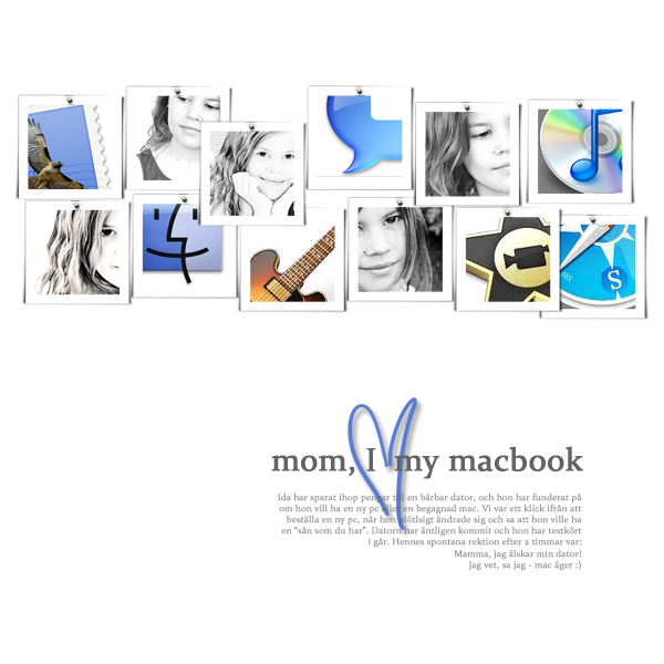 mum, I love my mac