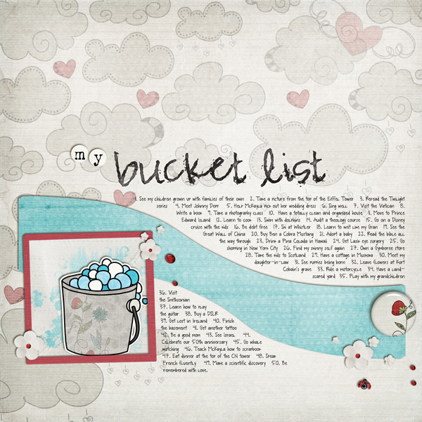 My Bucket List