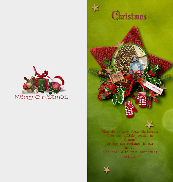 My Christmas postcard 2