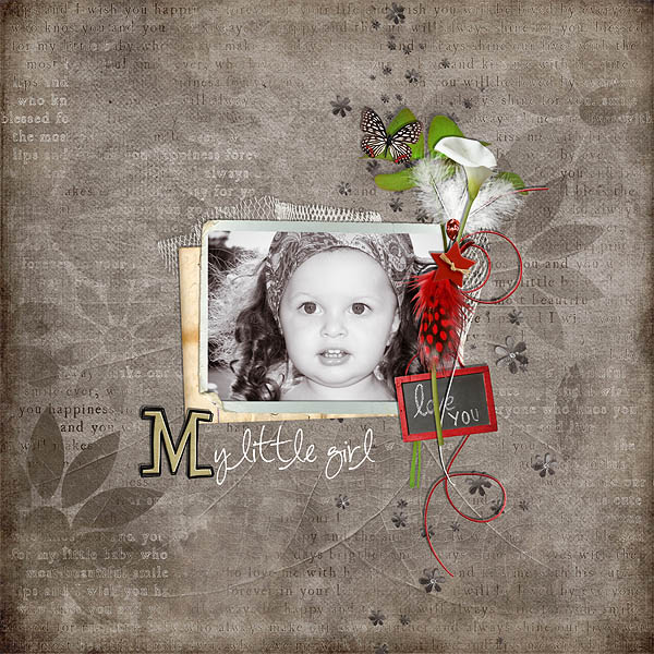 my little girl