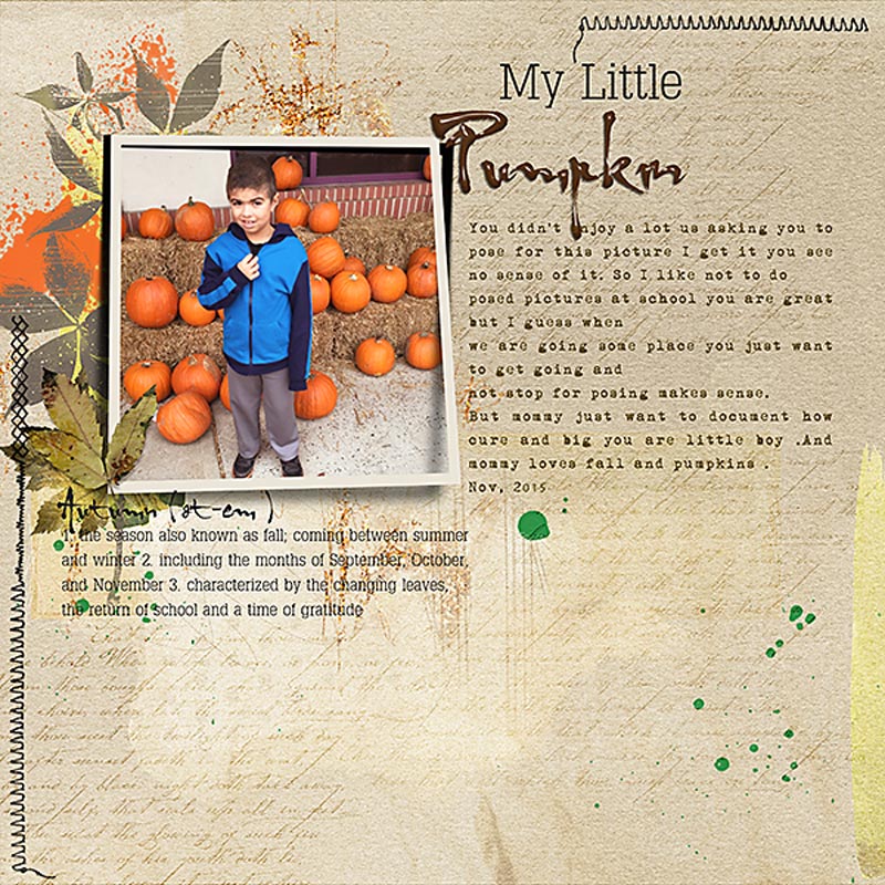 My Little Pumpkin