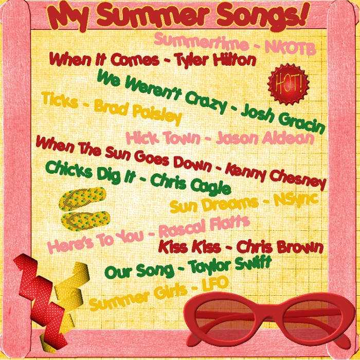 My Summer Songs