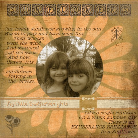 My Sunflower Girls