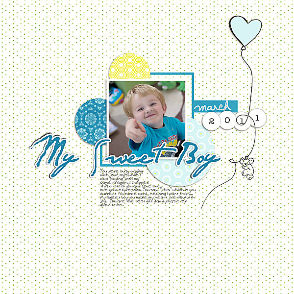 My Sweet Boy - 5 O Designers Challenge