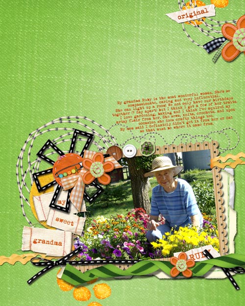 my sweet grandma