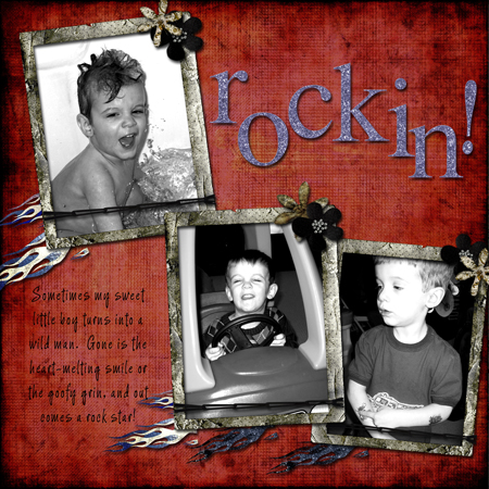 Mystery Layout:  Rockin!