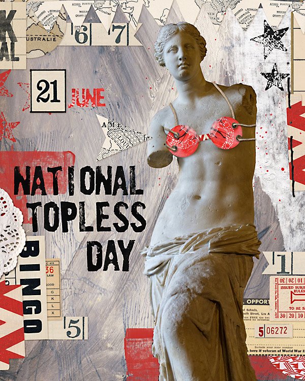 national topless day