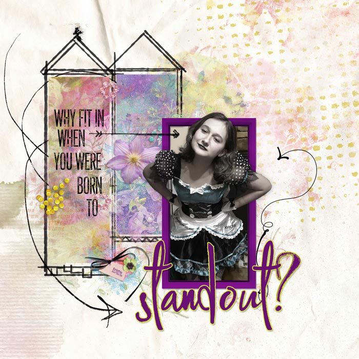 NBK Art Graphics Challenge - Born to Standout