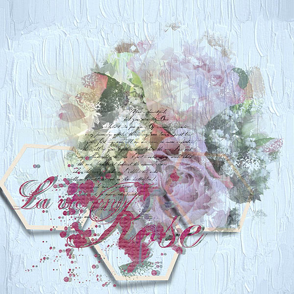 NBK Design Wordart Challenge 10/31 - 11/06 - Rose