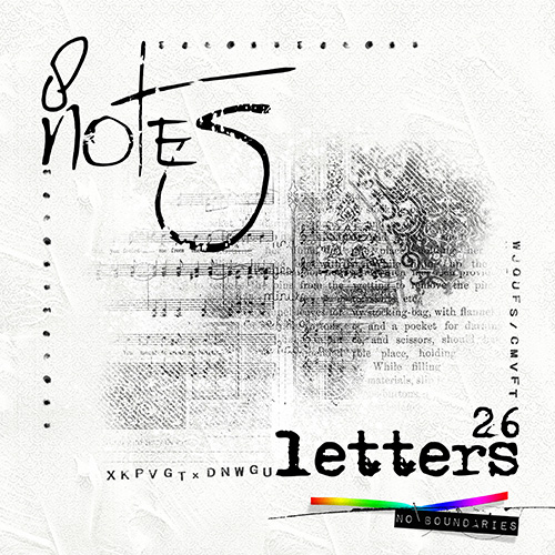NBK_02-20-17_Black&White Challenge_Notes and Letters
