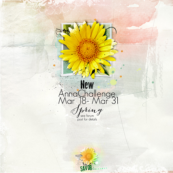 New AnnaChallenge Spring-Mar 18-31