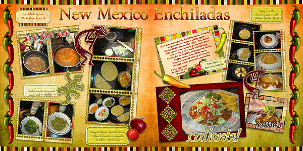 New Mexico Enchiladas