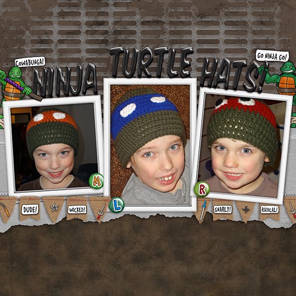 Ninja Turtle Hats