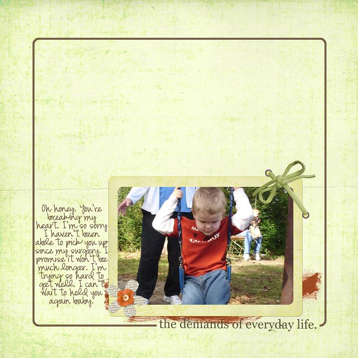 No. 2 The Demands of Everyday Life
