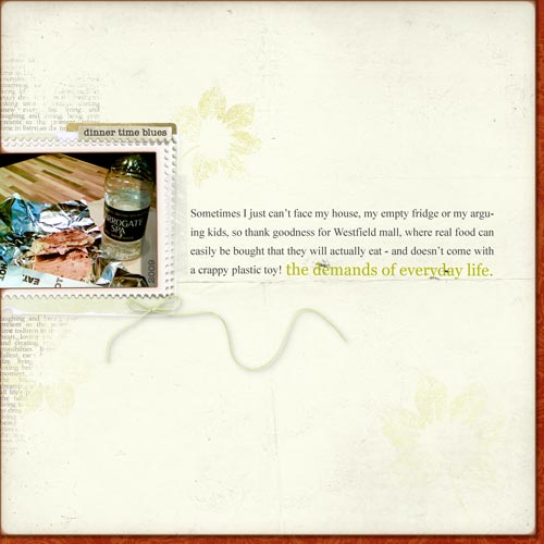 No 3 Each & Everyday - Dinner Time Blues