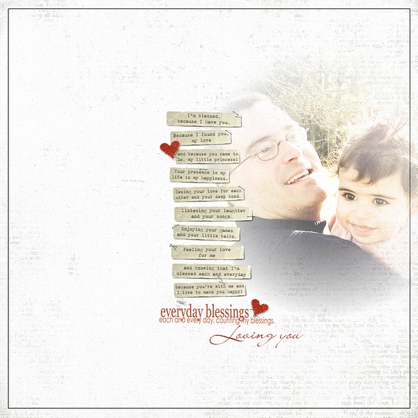 No. 5 (day 4) Each & Every Day - Loving you