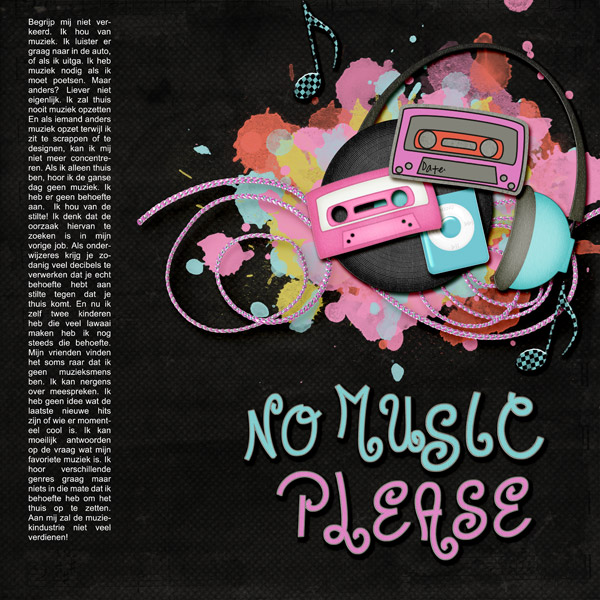 No music please