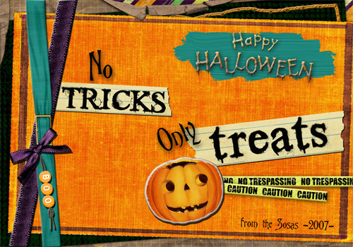 No Tricks Only Treats  **JOL Collab Blog Challenge**