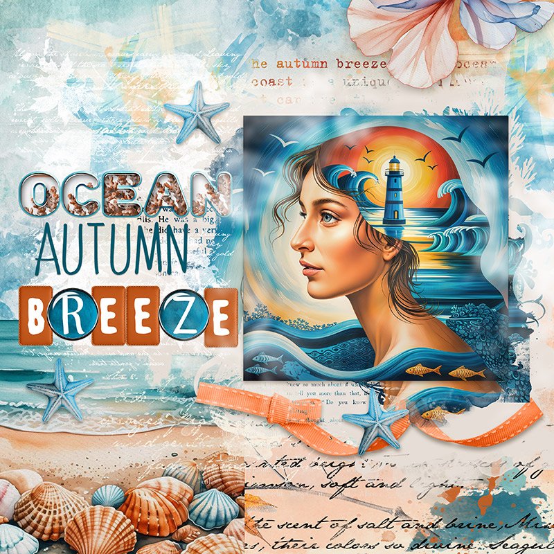 Ocean autumn breeze