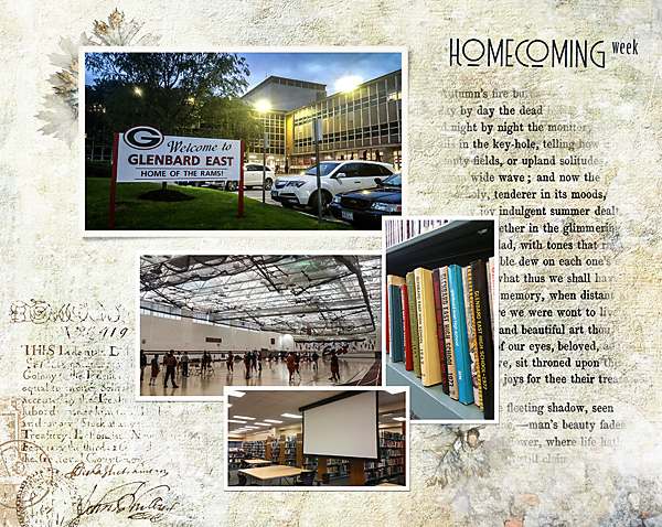 October Challenge #1 - Web Inspiration - Homecoming