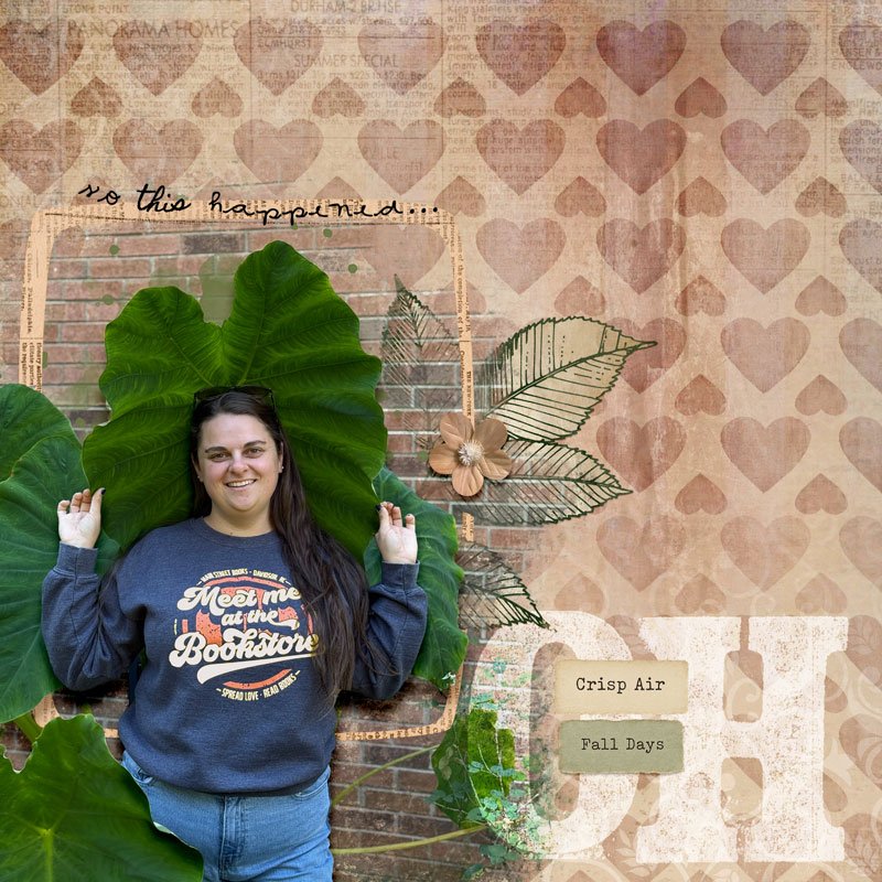 OH! Giant Leaf Alert!