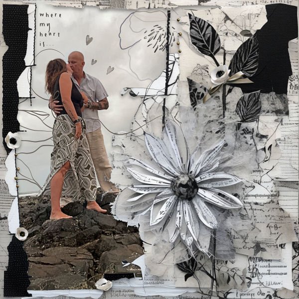 On collage