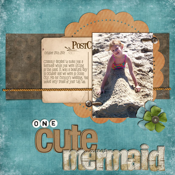 One Cute Mermaid